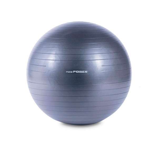 NEWPOWER-Pelota de Ejercicio Fitball 55-65-75cm, Anti-pinchazos y Antideslizante. Fabricada en PVC.