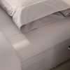 Don Descanso–Sábana Bajera Ajustable Algodón 100% 180 Hilos (Camas max 34cm) Gris (Varios Tamaños)