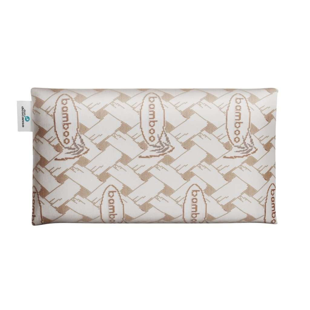 Nalui - Almohadas de Viaje Viscoelásticas Bambú (42 X 24cm),fabricadas En España