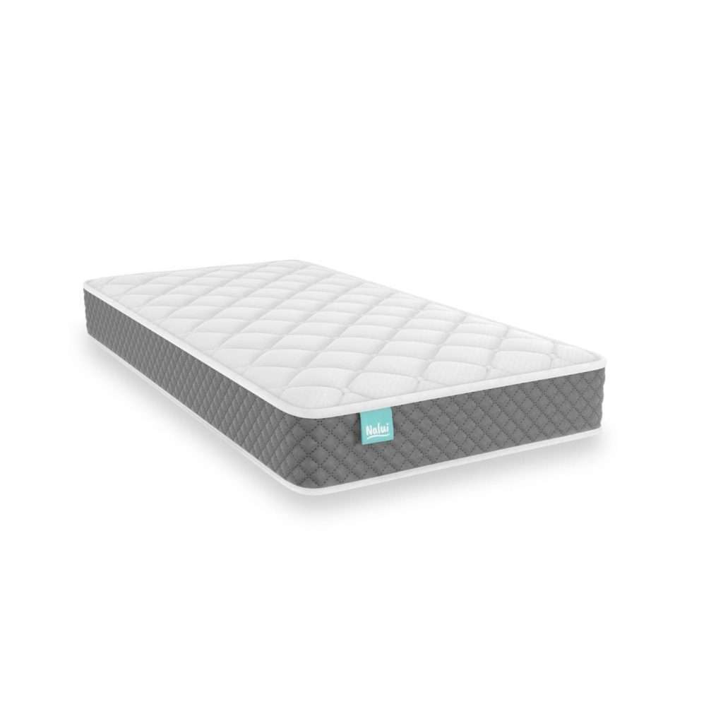 Nalui - Colchón Cuna Baby One Gris Oscuro | Certificado Oeko-Tex® | Altura ± 12cm | Hecho en España