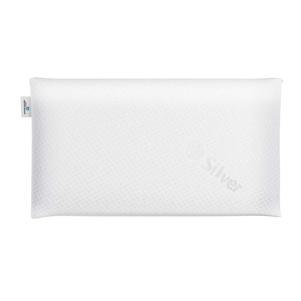 Nalui Almohada Visco Carbono Delia con Doble Funda, Transpirable, Antiácaros, Termoregulable, Firmeza Media.
