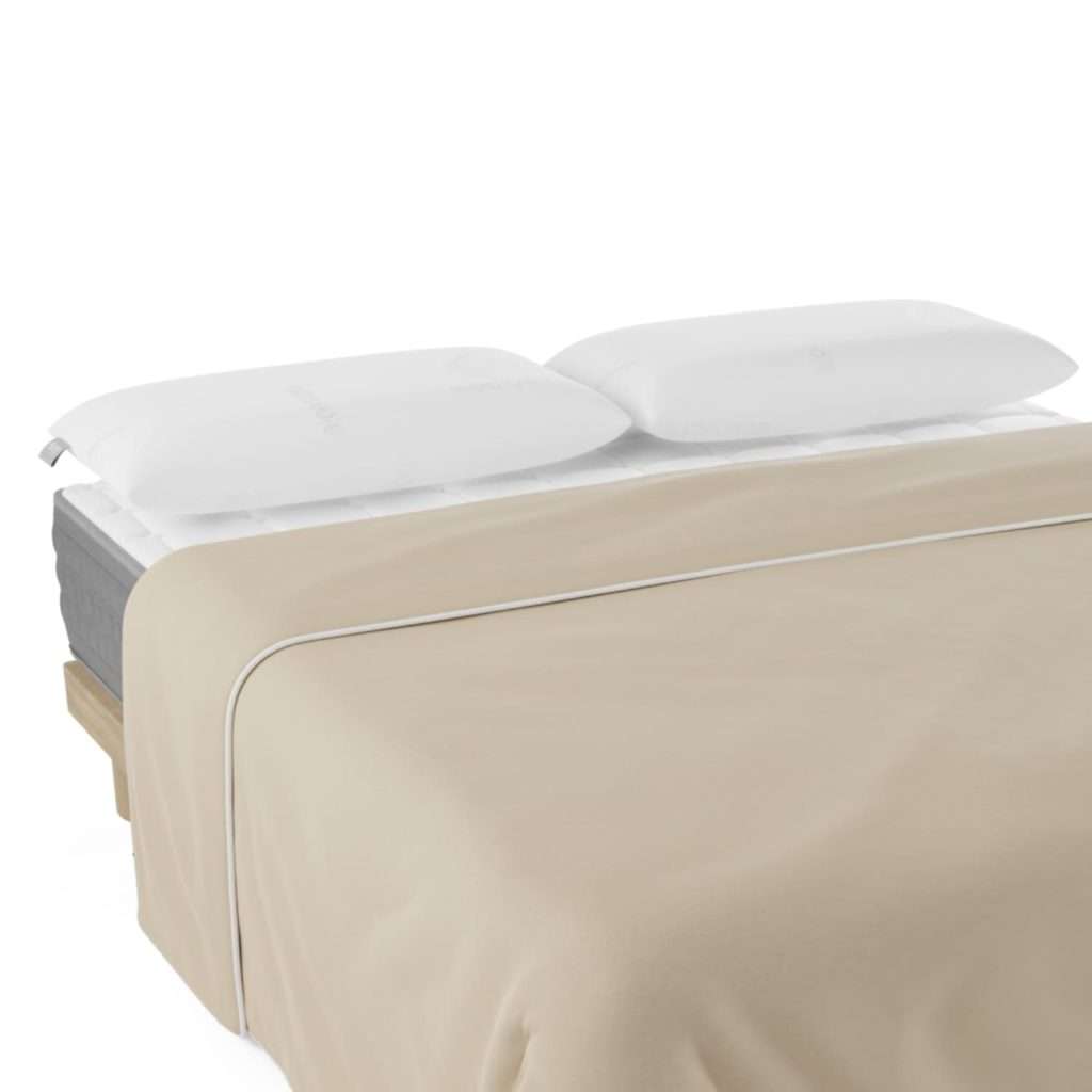 Nalui - Funda de Edredón Algodón Beige 180 Hilos. Apta para Lavar a 30ºC. Fácil de Almacenar (Disponible Varios Tamaños)