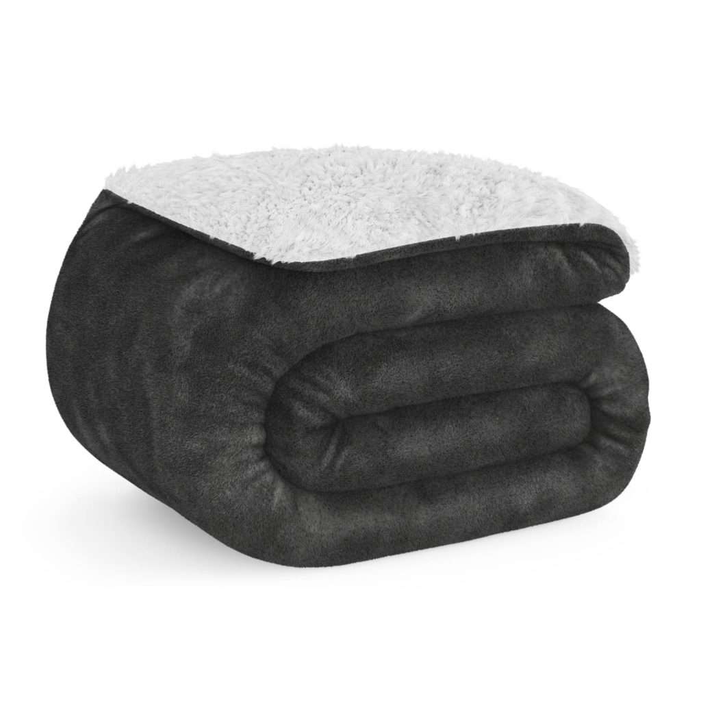 Nalui-Manta para Sofá Grande (150x200cm) Suave, Cálida, Lavable 30º, Resistente a Arrugas. Ideal para Cama 90/105 o Sofá
