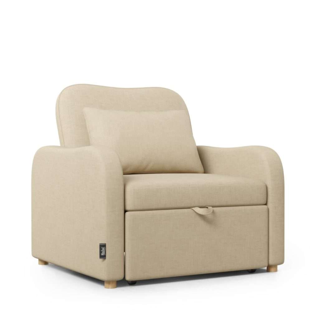 Nalui-Sillón Cama Plaza 3 en 1 Buddy (92x97x90cm)