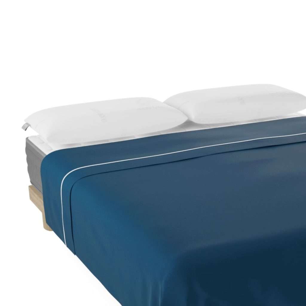 Nalui - Sábana Encimera Algodón 100% 180 Hilos. Fácil Planchado y Lavable (30º). Azul (Disponible Varios Tamaños)