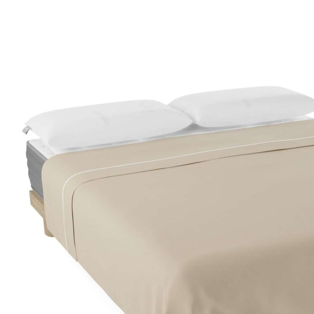 Nalui - Sábana Encimera Algodón 100% Beig 180 Hilos. Fácil Planchado y Lavable (30º). (Disponible Varios Tamaños)