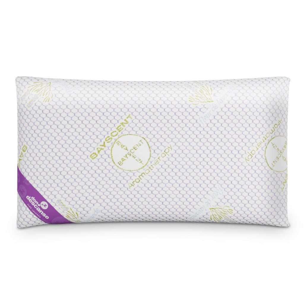 Nalui Almohada 70x38cm Copos Viscoelastica Lavanda