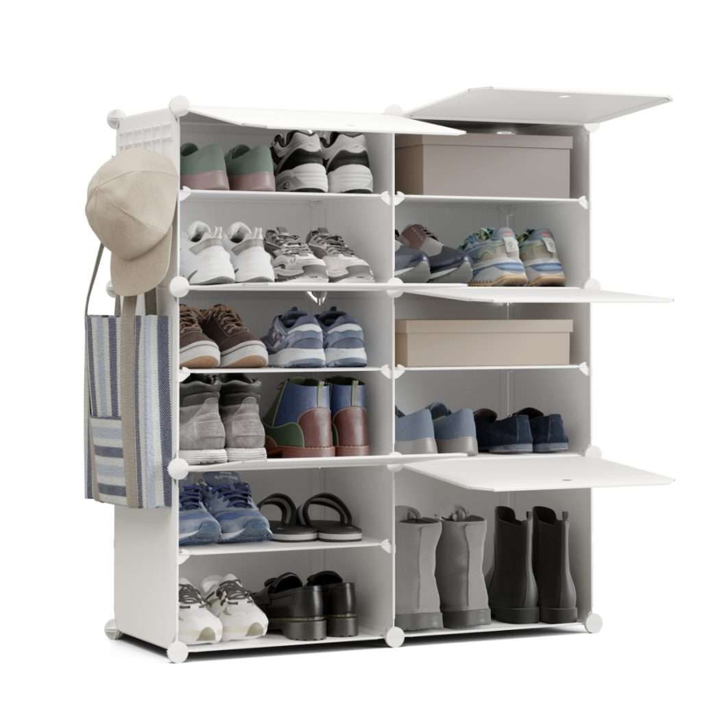 Newlux Zapatero 6 Compartimentos Cube C6 24 pares (83x32x95cm)